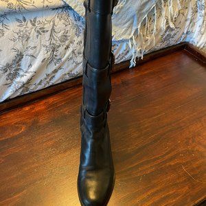 Cole Haan Black Knee High Boots, Size 6